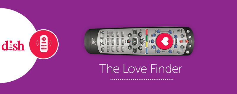 dish's tweet image. We can’t help you find love w/ the push of a button, but our Remote Finder can find your remote when it’s missing.