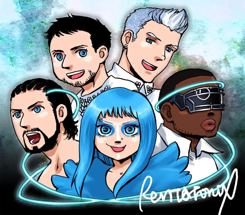 Pentatonix Loving This Illustration Of The Looks From Our Daft Punk Video Ptxfaf Http T Co Kfzjpic7xm