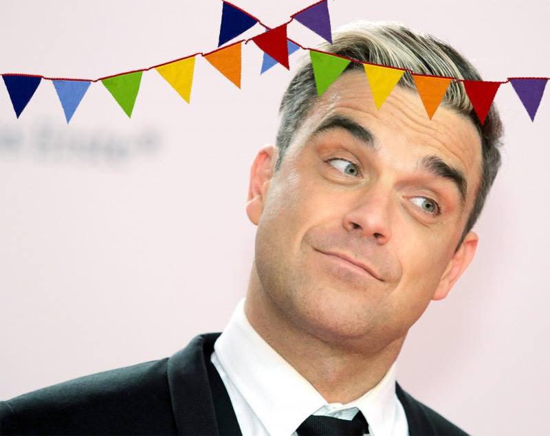 Happy birthday to mister Robbie Williams! 41? If you say 31 i believe it to 