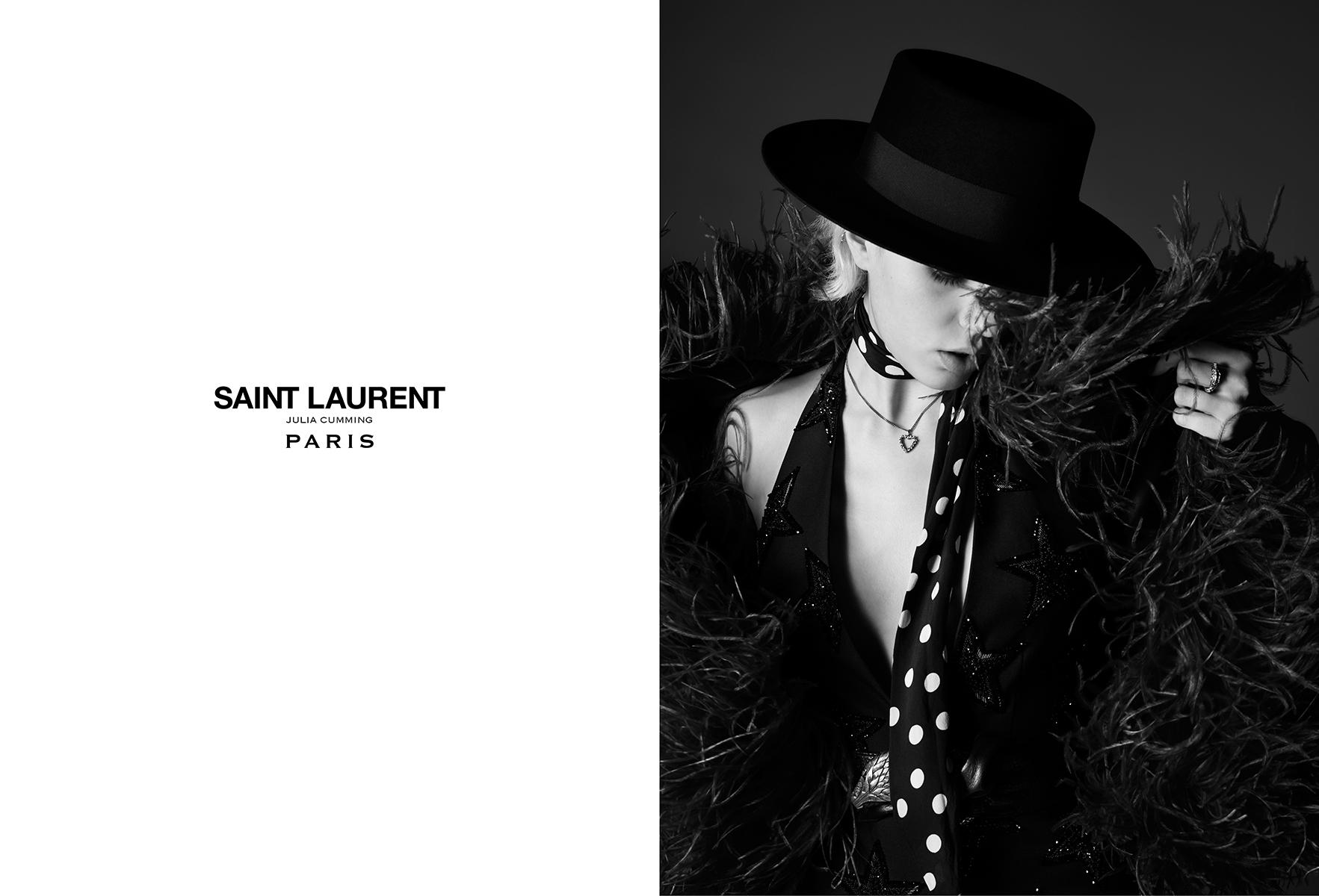 SAINT LAURENT Paris Hat 