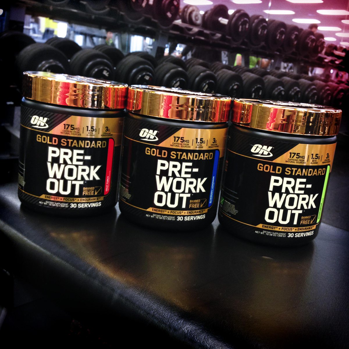 Team_Optimum's tweet photo. #GoldStandard has gone pre-workout! Buy 2 &amp; get 1 free http://t.co/aucSJLK5v7 Mix &amp; Match flavors! http://t.co/JZFOQ8iPU6