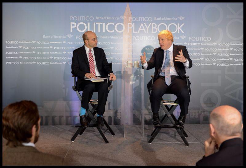 MayorofLondon's tweet photo. Great @politico Playbook Breakfast in DC this morning with @mikeallen - good to see Politico coming to Europe soon http://t.co/LhiqNv7e1Y