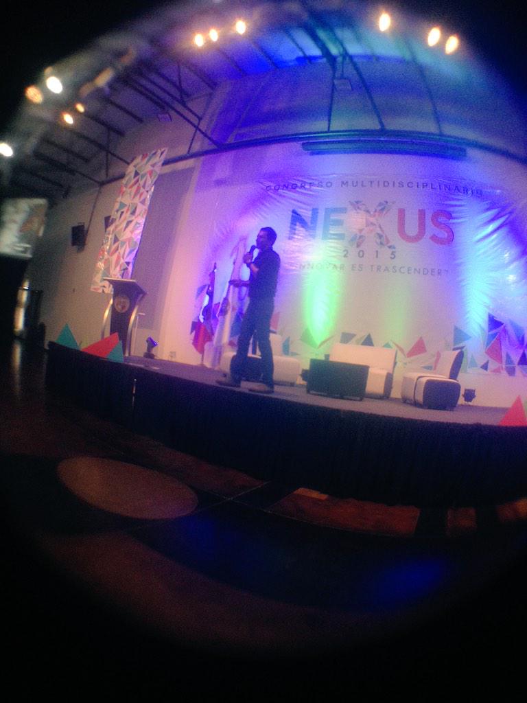 nexusunison's tweet photo. Seguimos en NEXUS con Ramiro Fidalgo http://t.co/oA79viC7bS