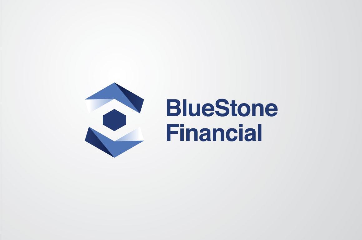 BlueStone Financial #Vector #logo #logodesign found <a href="/CreativeMarket/">Creative Market</a>