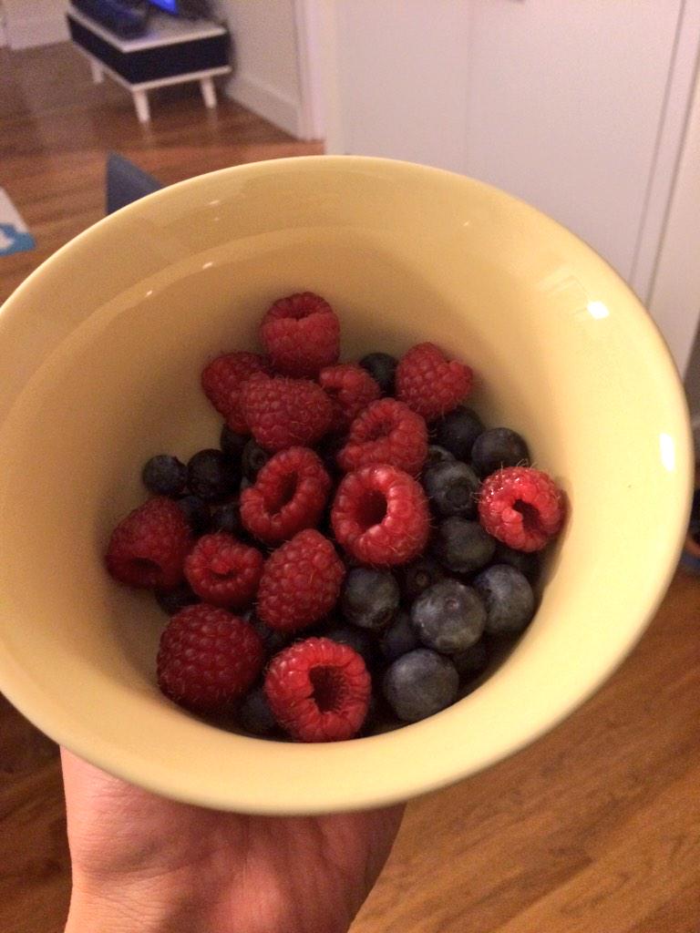 Nature's candy to start the weekend off right! #FoodieFriday #foodie #berries