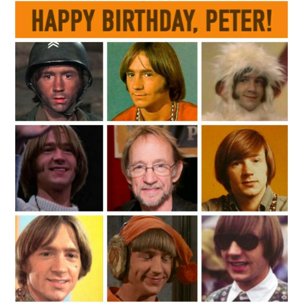 Happy birthday Peter Tork!   