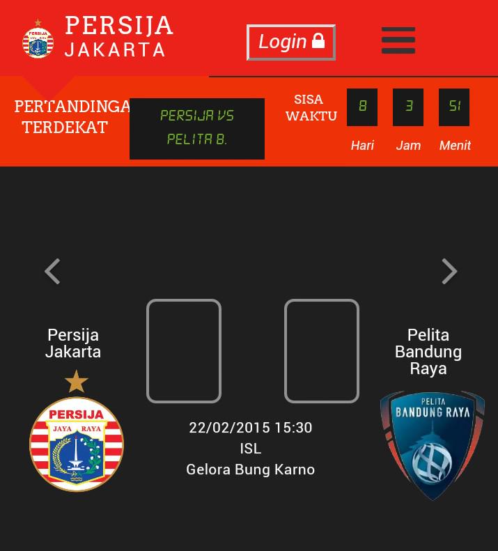Pertandingan terdekat dan Jadwal lengkap Persija di ISL 2015: persija.co.id/match. #GuePersija.