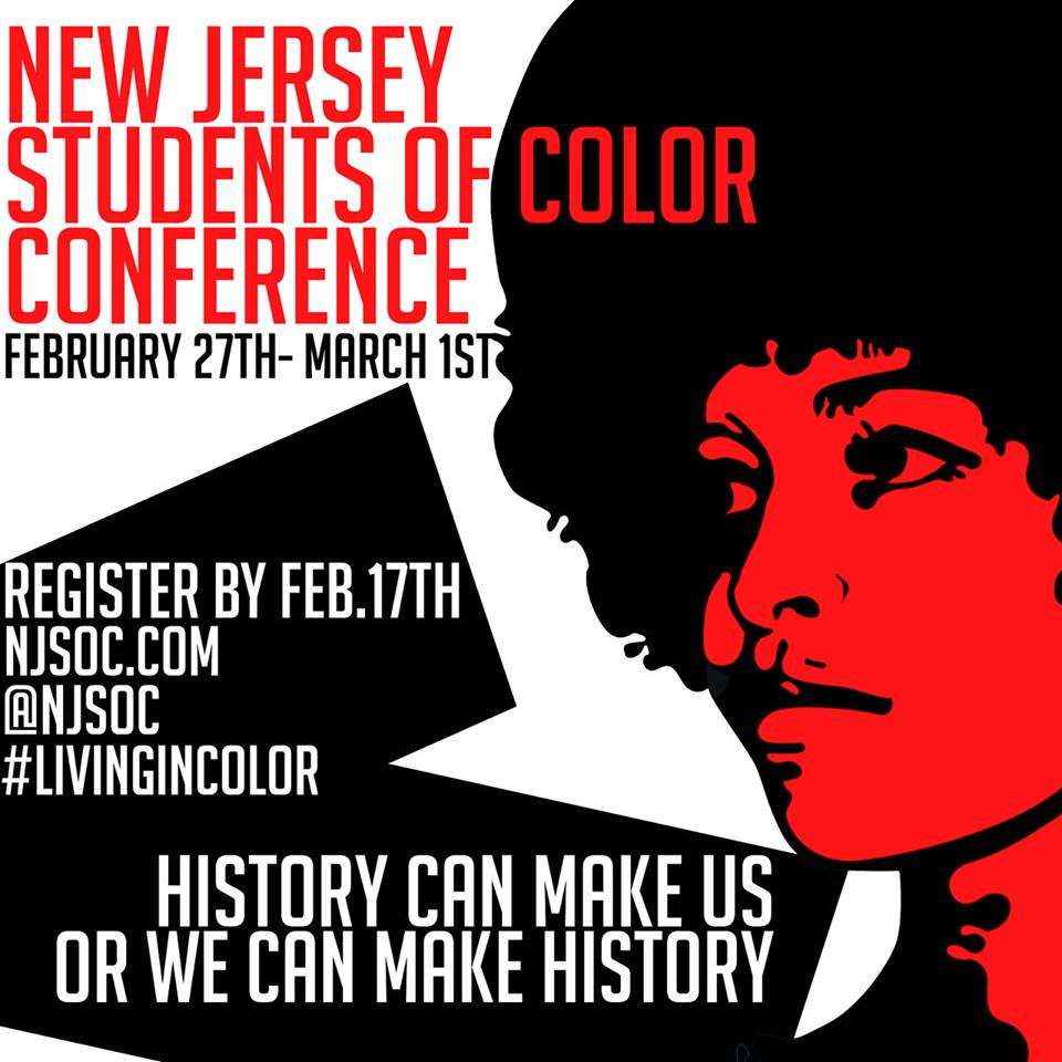 zellieimani's tweet photo. If you are NJ student, please register for the New Jersey Students Of Color Conference! @njsoc http://t.co/Lkzmp5Ba3a http://t.co/zjaAkdN32X