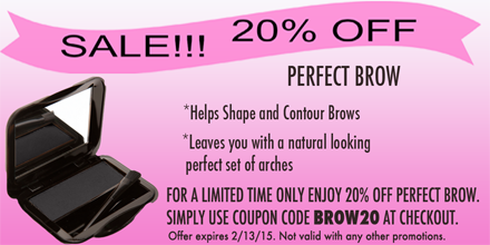 DKCCosmetics's tweet photo. Last chance to get 20% off Perfect Brow. http://t.co/OteBMEvYL7 #makeup #cosmetics #mua #beauty #sales http://t.co/qUpSHQ6J78