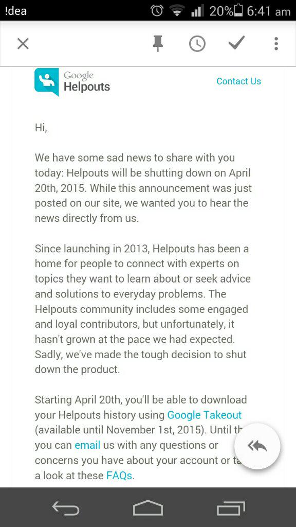 JwalantSoneji's tweet image. #GoogleHelpOuts getting #ShutDown.
Addition to #GoogleGraveyard