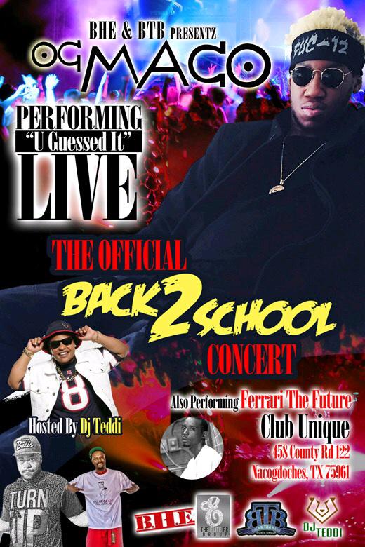 MikeRagerxX's tweet photo. @OGMaco IS THE MOVE @ SFA TONIGHT! #OGMacoInvadesSFA
DOORS OPEN 9:30! #TeddiOrg http://t.co/jpsooTH6Xp