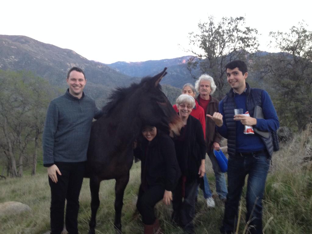 JeremyCSQ's tweet image. Horse photo bomb in Three Rivers, CA with @CalidoreSQ