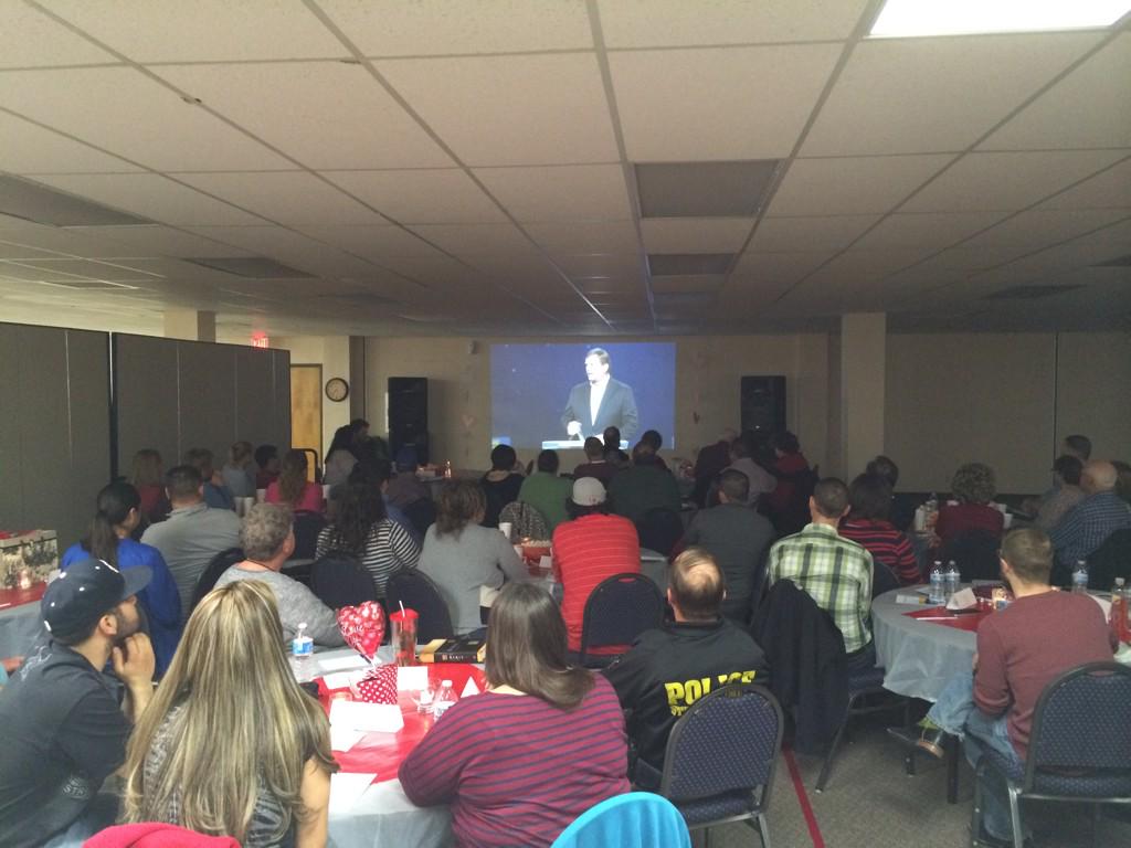 atcolyer's tweet photo. Thrilled by the turnout out here at FBC for all the marriages represented in this room! #XO15 #marriageweekend http://t.co/tDCbLniHHo