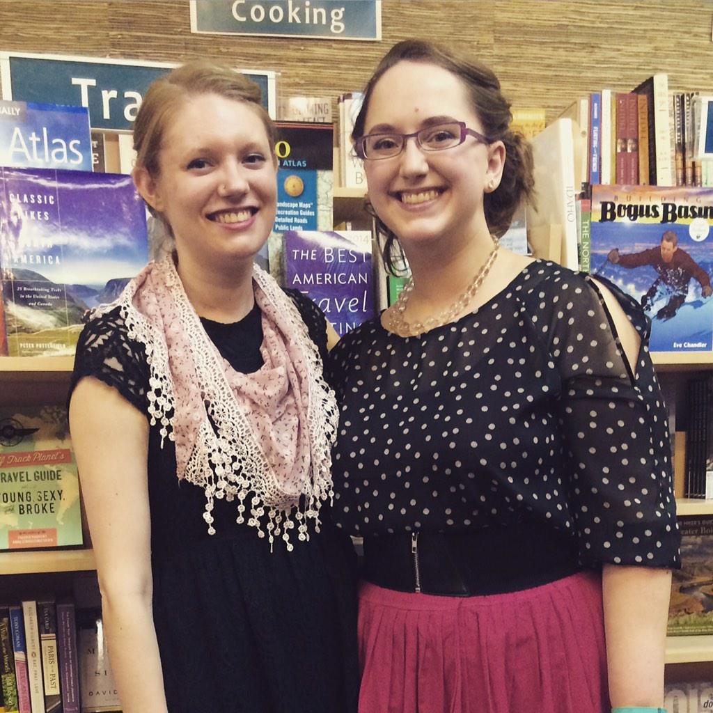Gal pals on #GalentinesDay at @RDBooks #ThisisBoise #boiseevents
