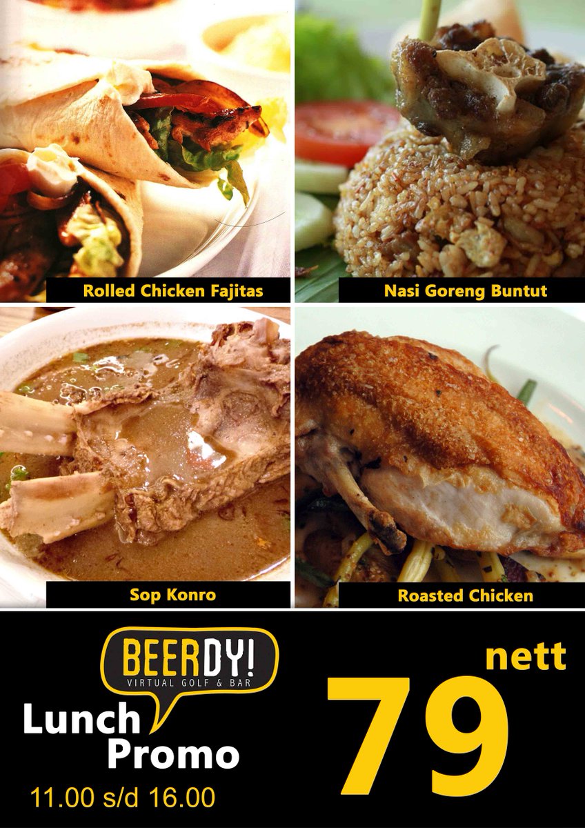 Lunch Promo! This is special menu from us to you!