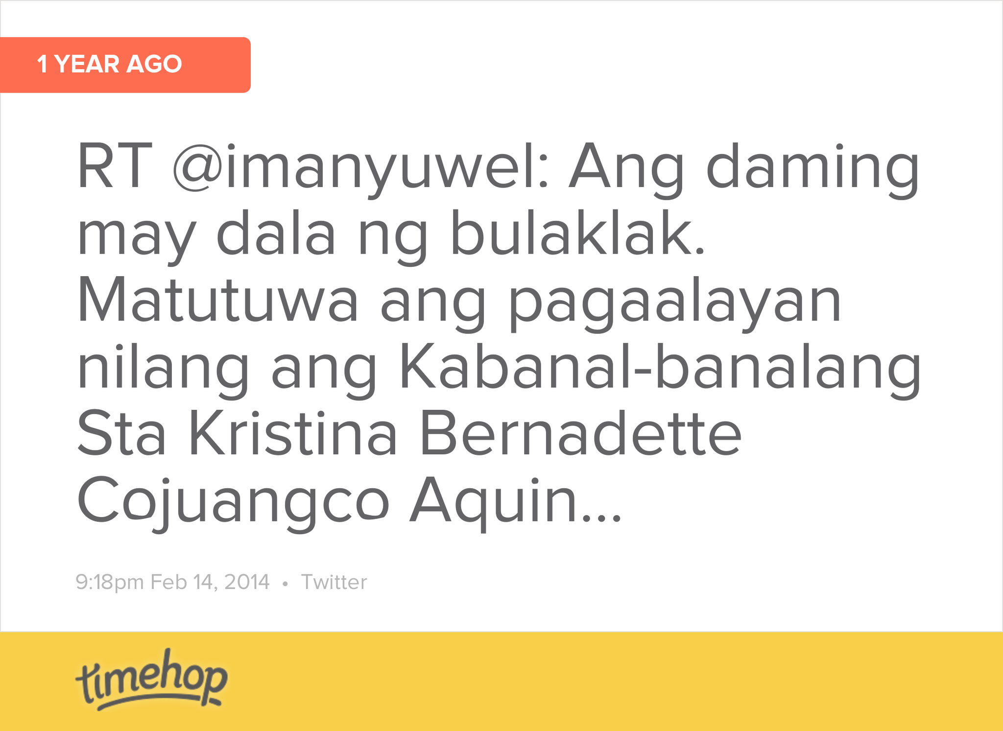 Happy Birthday, Kris Aquino! HAHAHA  