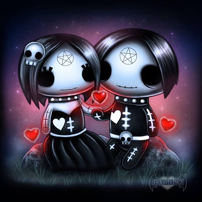 MakingMyths's tweet image. Happy Valentine's Day Everyone ❤️ #frightlings