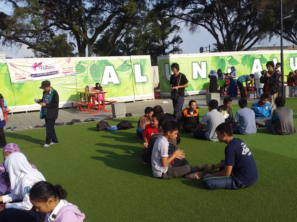 Time for Training bareng BKT Karisma Salman ^^ #FestaraKarisma