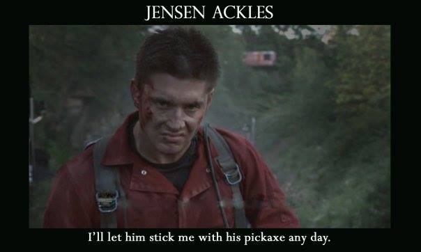 SpnUK's tweet photo. *giggles* http://t.co/gpeZ1tRm7E