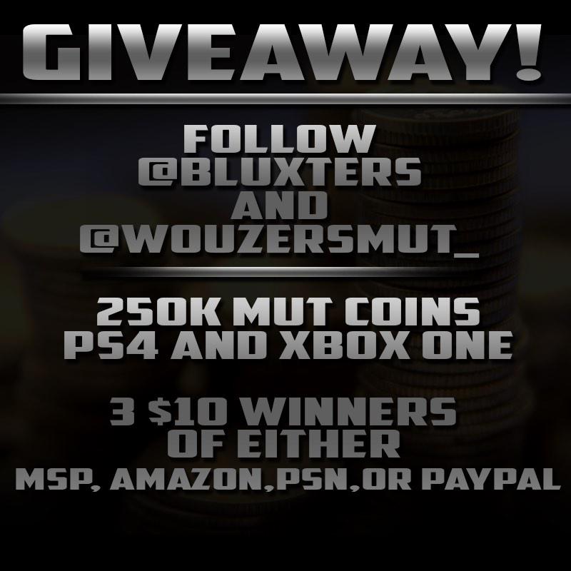 Giveaway! 

5 winners

RT and follow <a href="/Bluxters/">Jake | PB</a> and myself for a chance to win 

Ends on 2/19