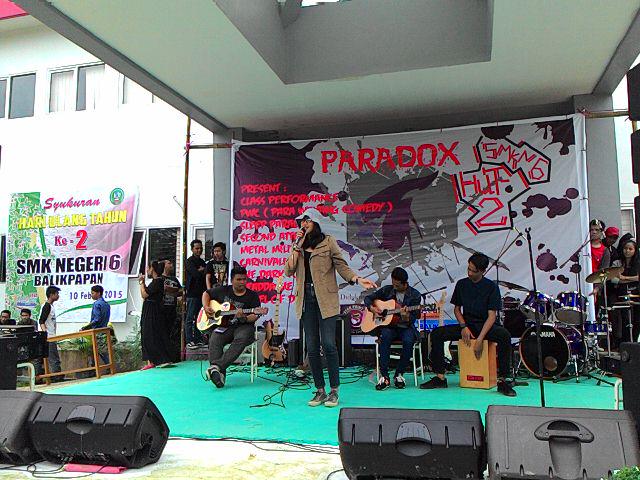 Praetorian_SMK6's tweet photo. penampilan second coustic#paradox http://t.co/CGnv0AWscv