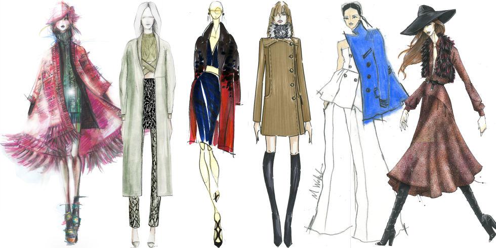 ELLEmagazine's tweet photo. 30 designers share their fashion week inspiration--from sketch to STUNNING: http://t.co/DX9jTHhA7X http://t.co/BB9kQ9VW2M
