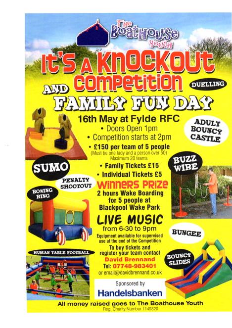 The next <a href="/TheBHYC/">The Boathouse Youth</a> fundraiser <a href="/fylderugby/">Fylde Rugby</a> #localcharity