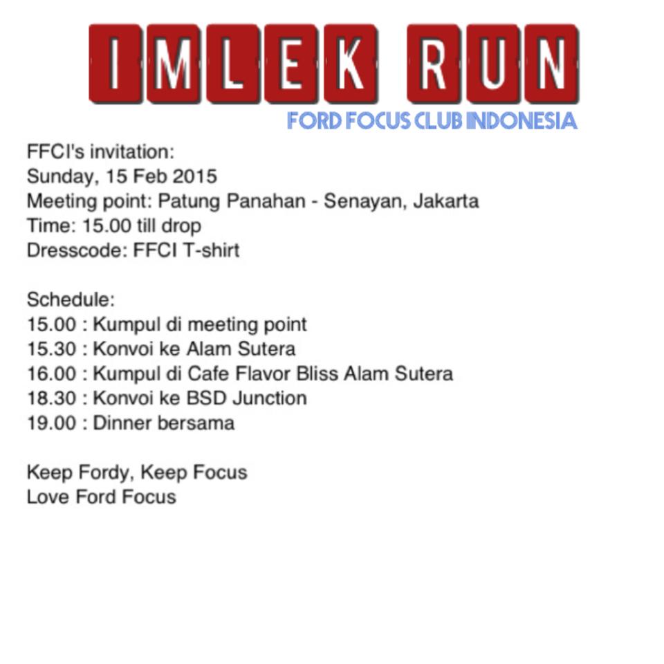 FordFocusClubIn's tweet image. FFCI Gathering Invitation