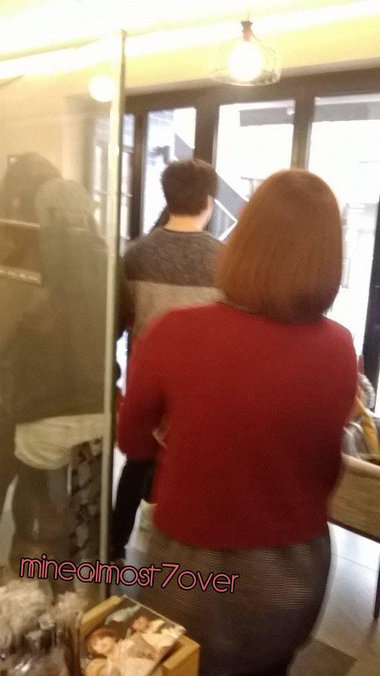 MineAlmostLover's tweet photo. [PIC] 150214 Sungmin at Wiki Cafe <3 ~~ http://t.co/emiyfsdnSx