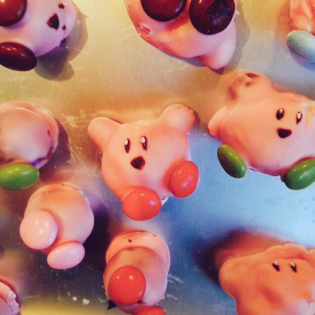 nagipu06's tweet photo. カービィチョコ作った//////
もう可愛すぎて発狂しそうあわあわあわあわあわあわあわ http://t.co/M5gpId2SAI