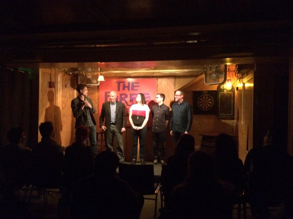 _TimAnderson's tweet photo. @sfcomedymachine and @micanderso were awesome Wednesday. Great format for a comedy show. #sfcomedy #comedymachine http://t.co/KaVUrWX6Zc