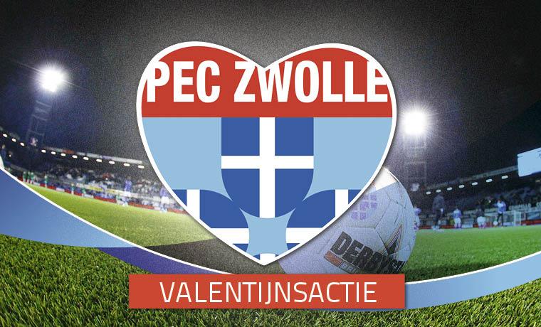 RT dit bericht en maak kans op 2 kaarten om samen met je wederhelft de IJsselderby te bezoeken. #peczwolle #valentijn