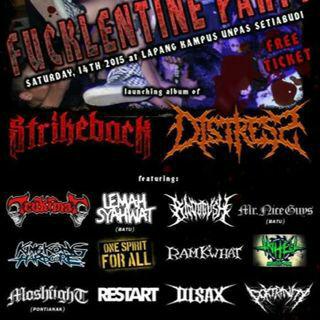 Ok sore ini, kita ramaikan! <a href="/Strikeback_HC/">STRIKEBACK</a> X Distress launching album party!!!