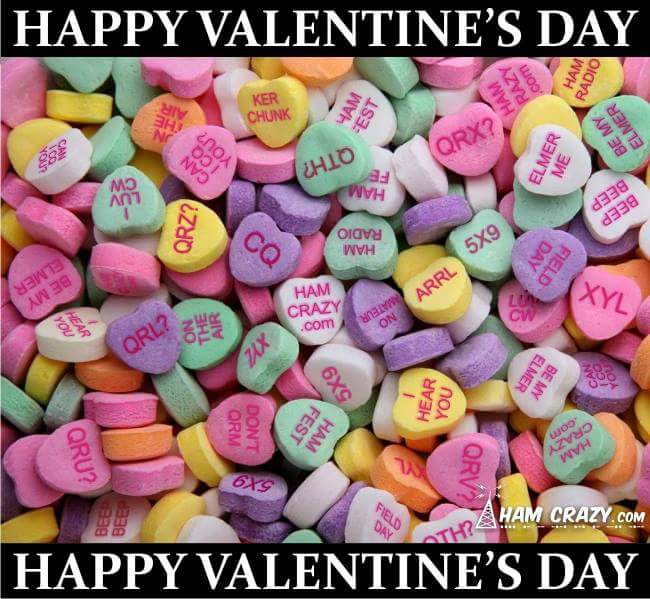 Happy Valentines Day! #hamcrazy #hamradio #amateurradio #Valentine