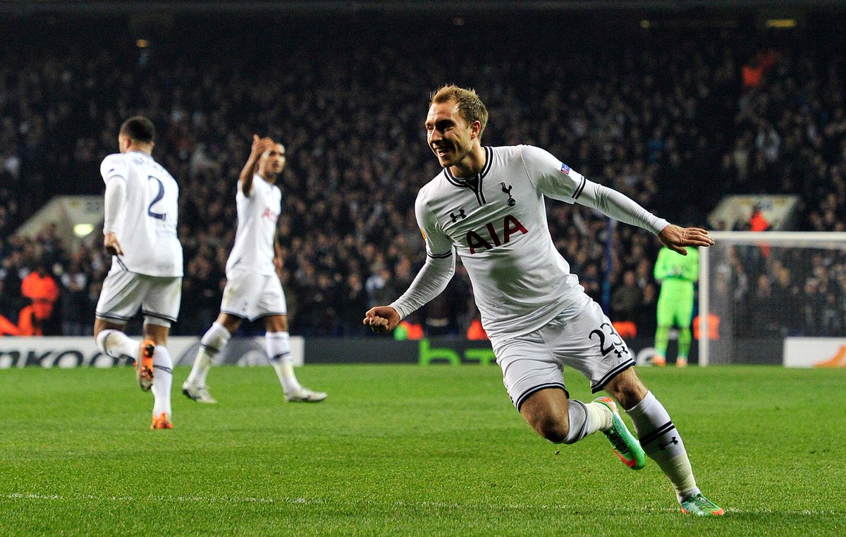 Happy birthday, <a href="/SpursOfficial/">Tottenham Hotspur</a> midfielder <a href="/ChrisEriksen8/">Christian Eriksen</a>! #UEL