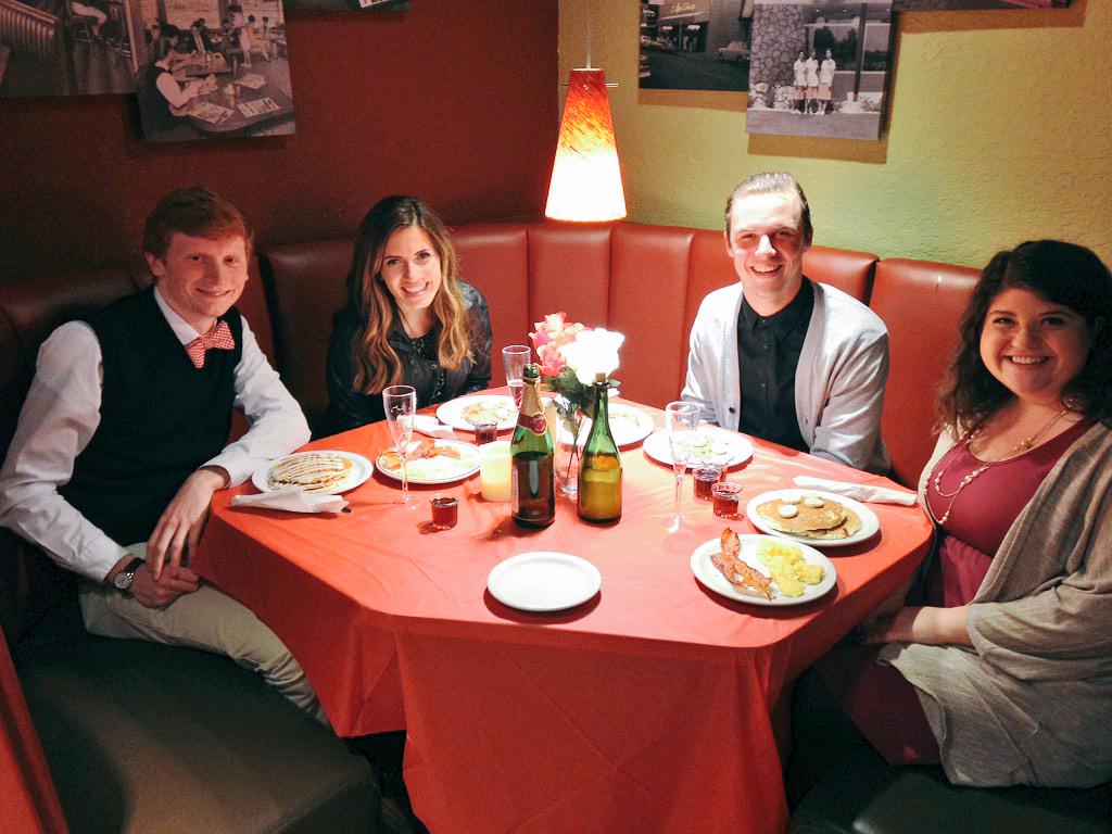 ejohn1993's tweet photo. Thankful for these friends! Sadies was a good time, but phase 3 was best! #HeSaidYes #embraceAwkward http://t.co/BX8oSAATPB