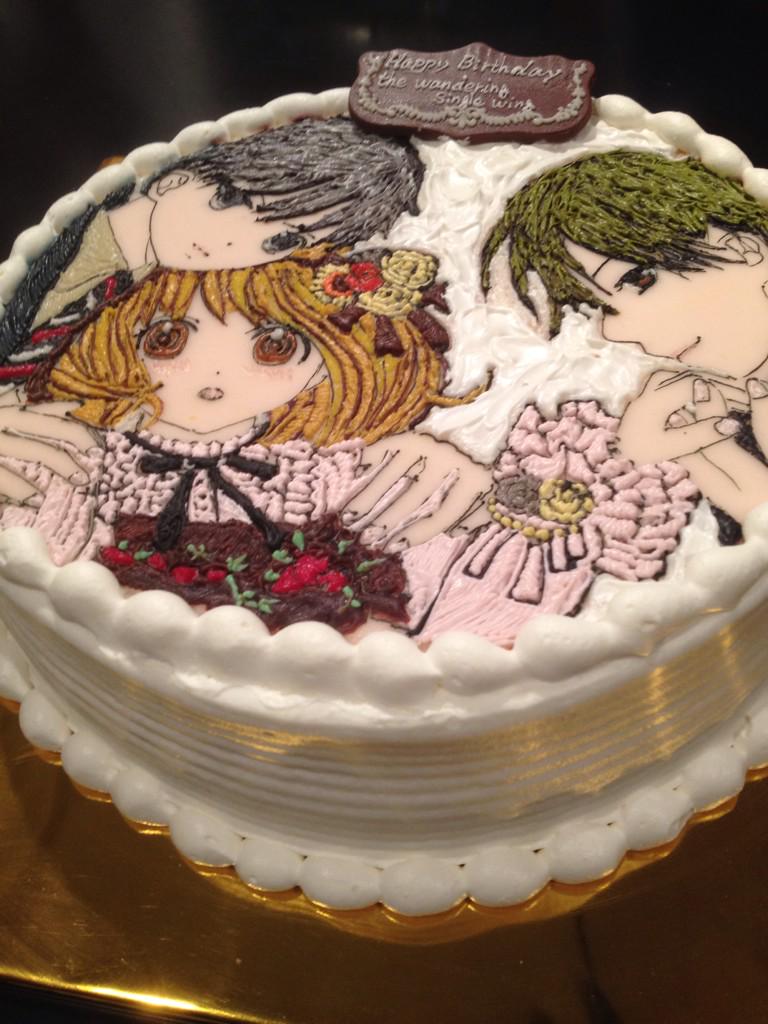 Animint La Dessinatrice Du Manga Henyoku No Labyrinth Kumakyo Qui A Son Anniversaire Le 14 Fevrier A Recu Ce Gateau Http T Co 8y7ffwobey