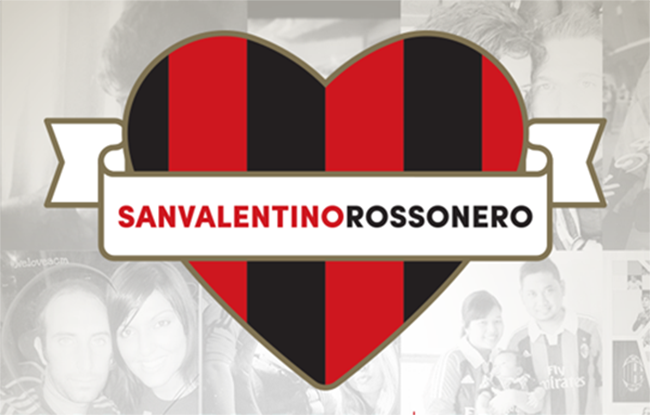 Happy Valentine's Day to all the Rossoneri! Buon San Valentino! #weloveACM