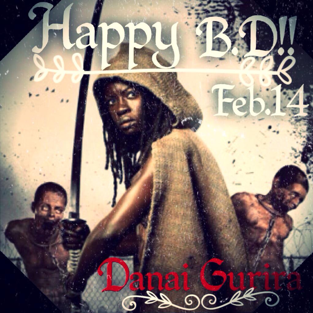 Happy Birthday  Danai Gurira       