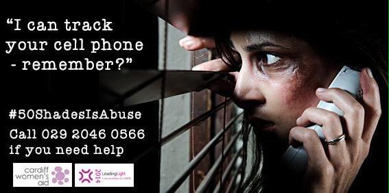cardiffwaid's tweet photo. Why not donate the price of a cinema ticket to your local DV service #50ShadesIsAbuse http://t.co/pBEpIz9BRA