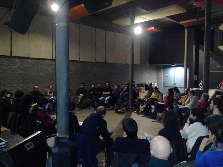 Presentación en Can Batlló, Barcelona, el 13-02-15