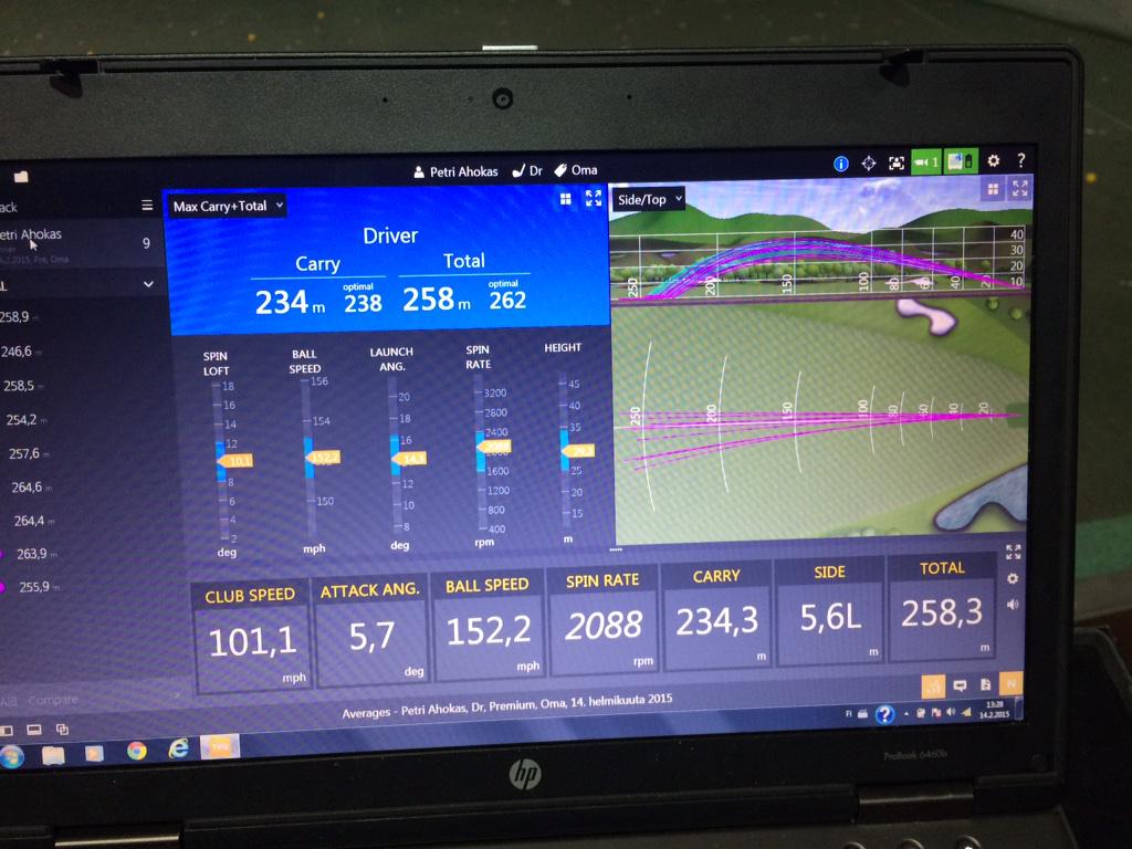 pejuah's tweet image. Seems I get most out from my current driver #Titleist #910D3. Time for the gym though.. #needmorespeed