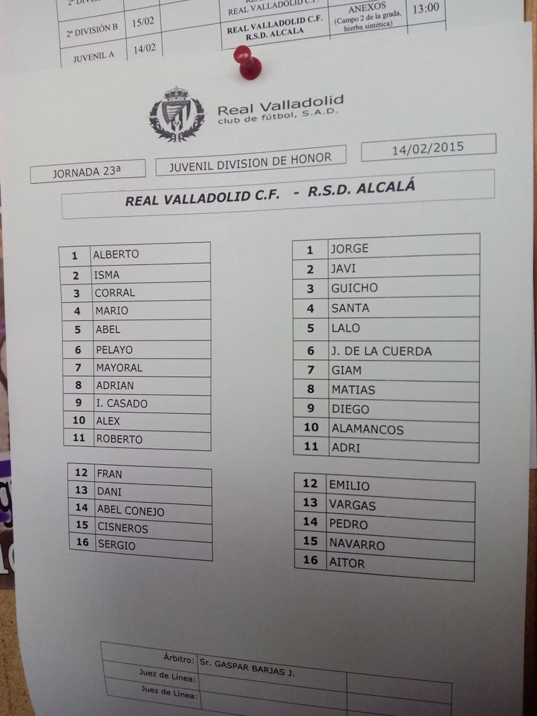  Real Valladolid Juvenil A - Temporada 2014/15 - División de Honor Grupo V - Página 22 B9zZMwcIQAARK6K