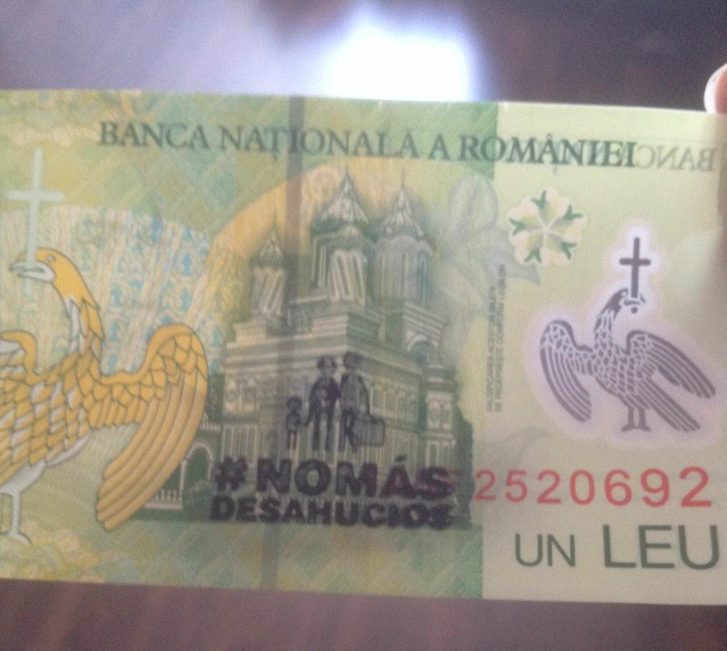 PAH_Madrid's tweet image. Mientras estamos en la calle diciendo NO #LeyMordaza nuestros billetes viajan x Europa #NoMasDesahucios