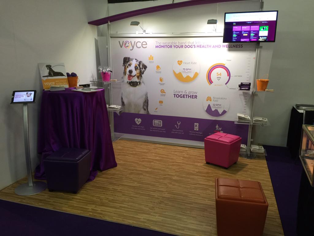 OHG_Corp's tweet image. Not only is #Voyce in Las Vegas for #WVC2015, we&apos;re also in NYC for the #WestminsterDogShow! @WKCDOGS @WesternVet