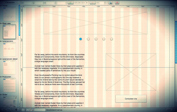WebLab_be's tweet image. Een beetje wireframen in het weekend kan geen kwaad.