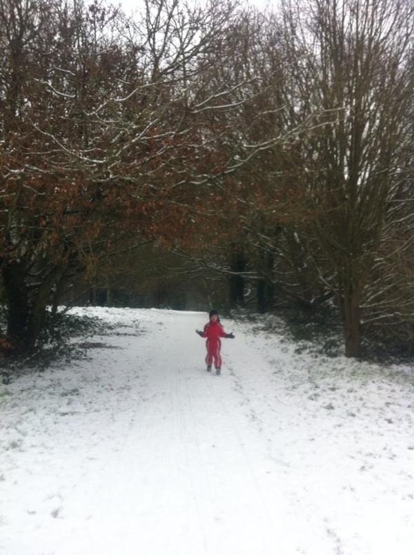 MennaR's tweet photo. Fun in the snow at #rtwcommon http://t.co/HXZbQP2o