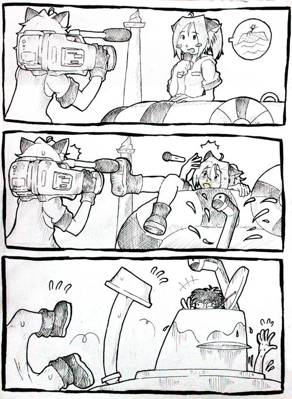 fan comic, karena surfing terlalu mainstream (?) 