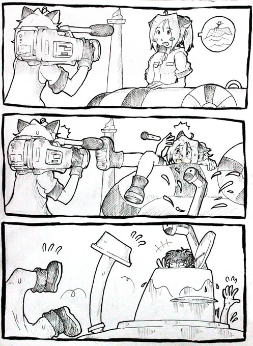 fan comic, karena surfing terlalu mainstream (?) 