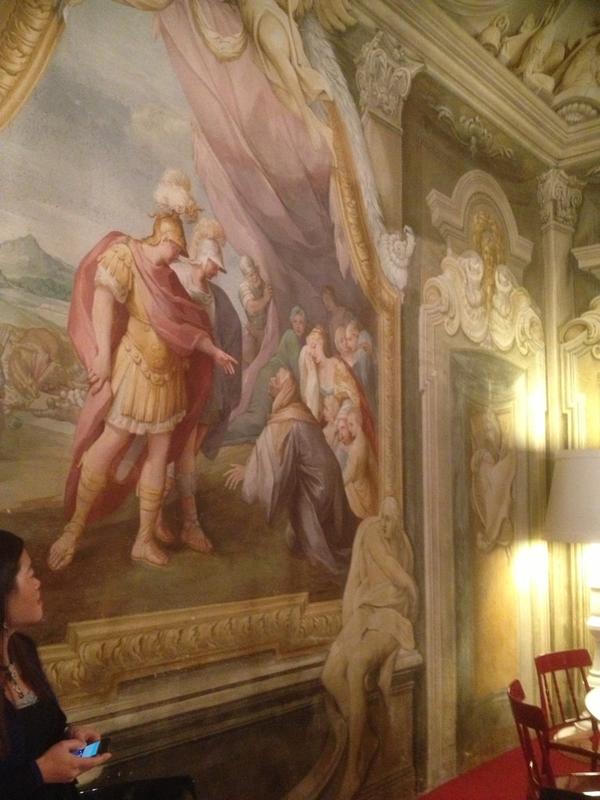 Most beautiful restaurant  wall in Milan